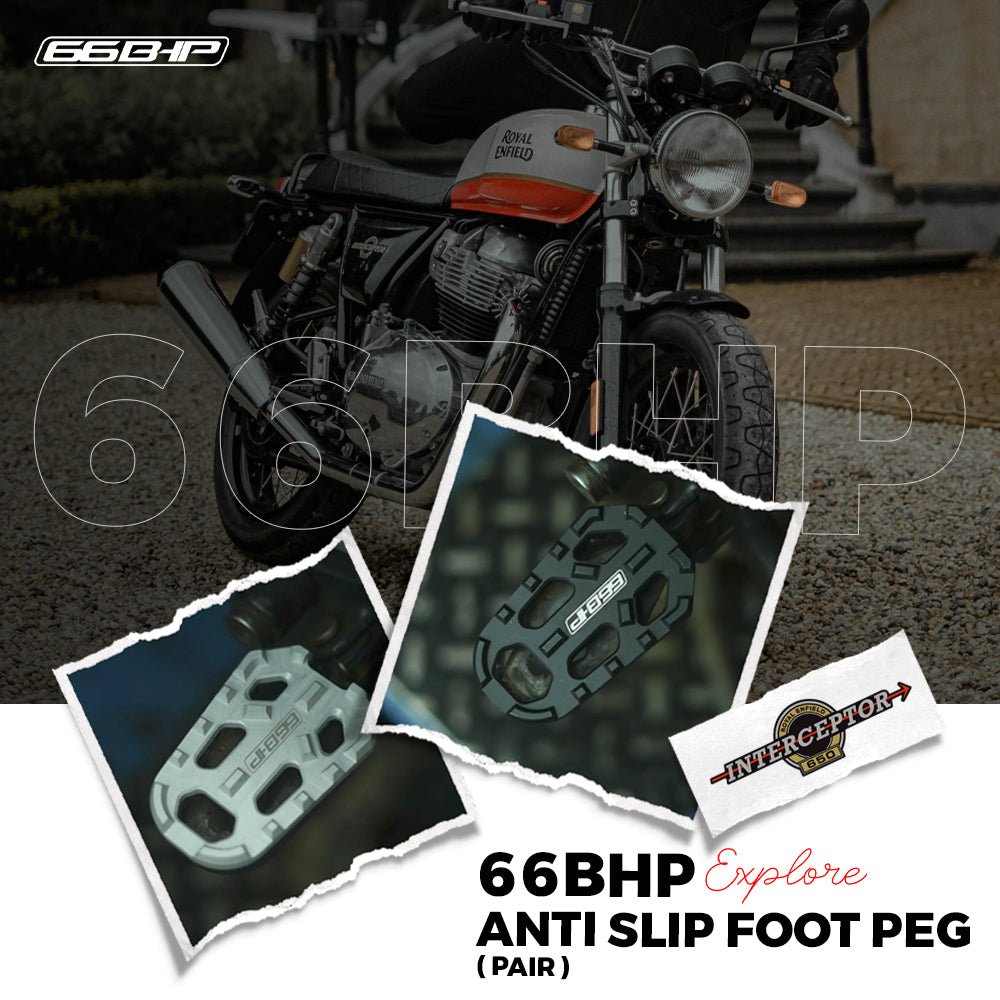 Royal Enfield Interceptor 650 66Bhp Anti Slip Foot Peg ( Pair ) LRL