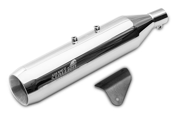 Royal Enfield Himalayan 411 / Scram411 / Scram 440 Silver Stallion Performance Exhaust (GLIDE)