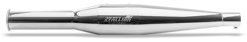 Royal Enfield Classic 350/500 / Thunderbird 350 / Bullet (UCE) Silver Stallion Performance Exhaust (STURDY)
