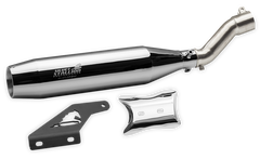 Triumph Speed 400, T4, scrambler 400X, and Scrambler 400XC Silver Stallion Performance Exhaust (Blaze)