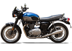 Triumph T120 / (1200) Bonne Silver Stallion Performance Exhaust (Slip-On)