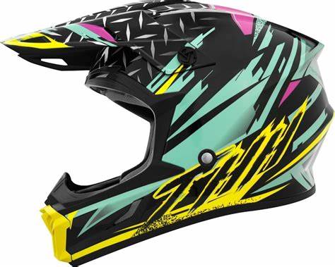 THH HELMETS - T710X ASSAULT BLUE YELLOW - LRL Motors