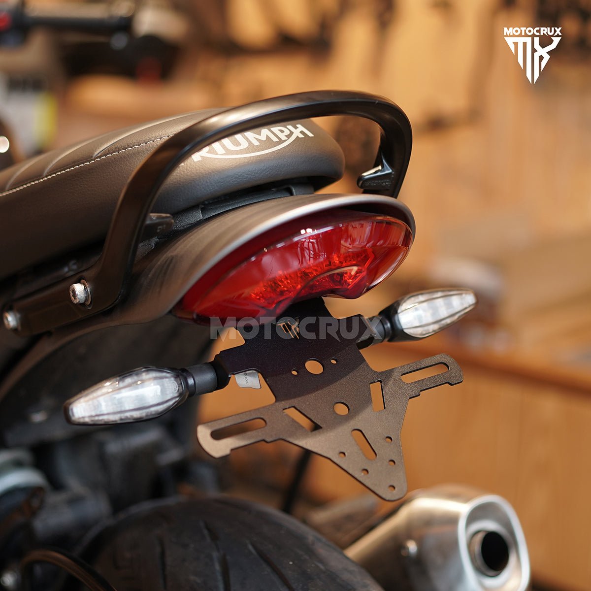 Triumph SPEED 400 - MOTO CRUX Tail Trim Tail Tidy - LRL Motors