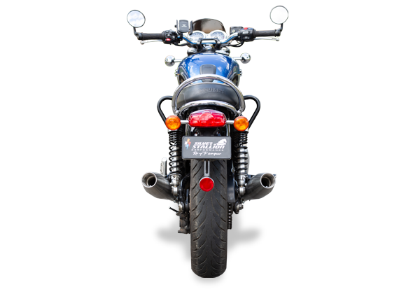 Triumph T120 (1200) Bonne Full System Silver Stallion Performance Exhaust
