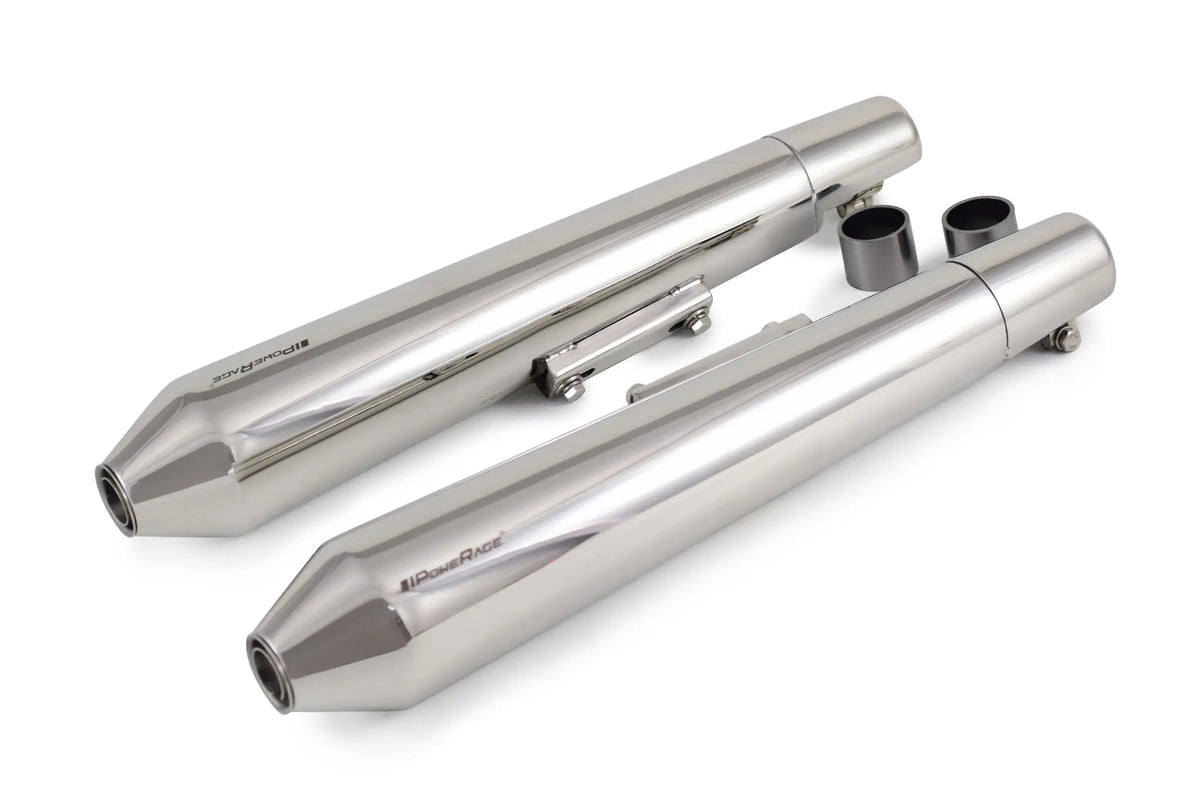 Powerage Slip-On Exhaust for Royal Enfield Interceptor 650 ( Long Type )