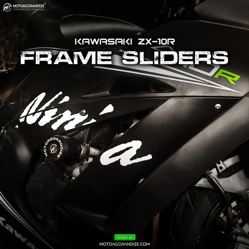 Kawasaki Ninja ZX10R - Motoaggrandize Frame Slider