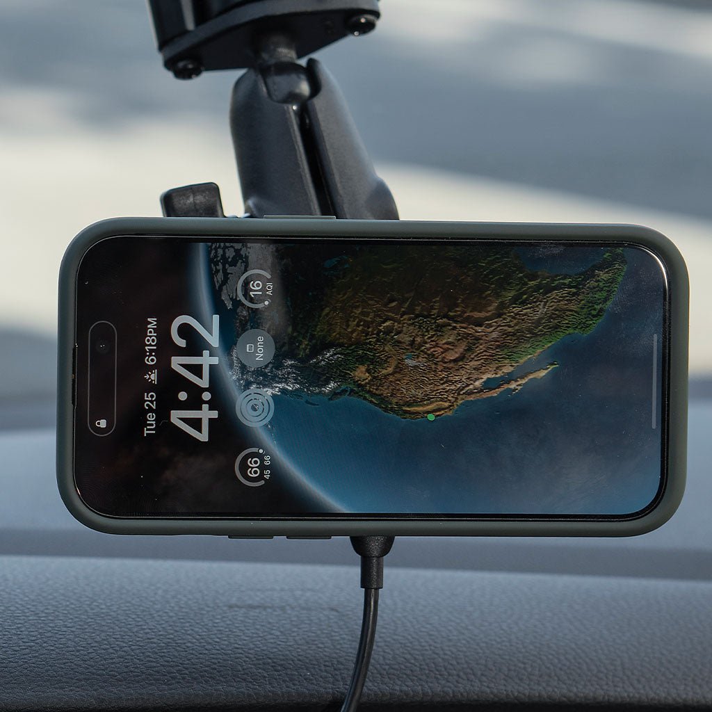 1 inch ball charging mobile holder adapter by Peak Design/ PD-M-CM-AE-BK-1 - LRL Motors