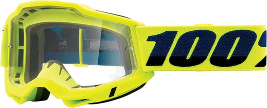 100% Accuri 2 Goggles Yellow with Clear Lens - LRL Motors