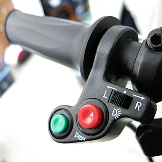 22MM Handlebar Light Horn ON/Off Signal Indicator Switch for Motorcycle - LRL Motors