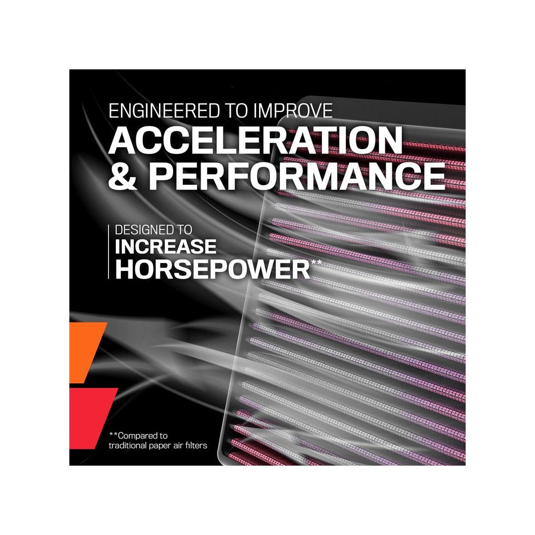 33-2182 K&N REPLACEMENT AIR FILTER - LRL Motors