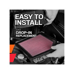 33-2182 K&N REPLACEMENT AIR FILTER - LRL Motors