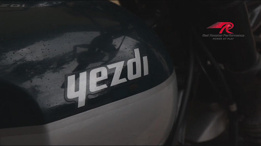 Yezdi Scrambler Celesta scram Red Rooster Performance Exhaust