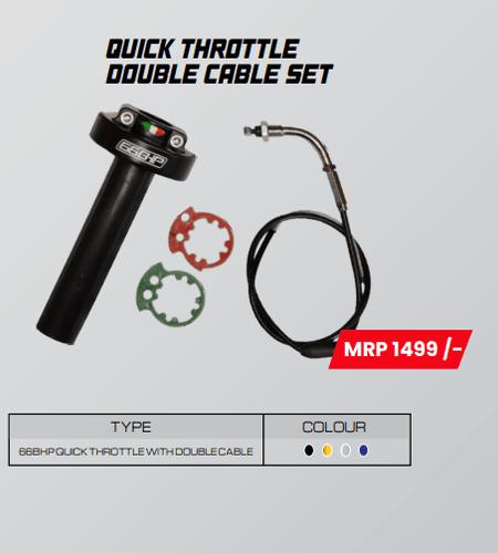 66BHP Quick Throttle With Cable - LRL Motors