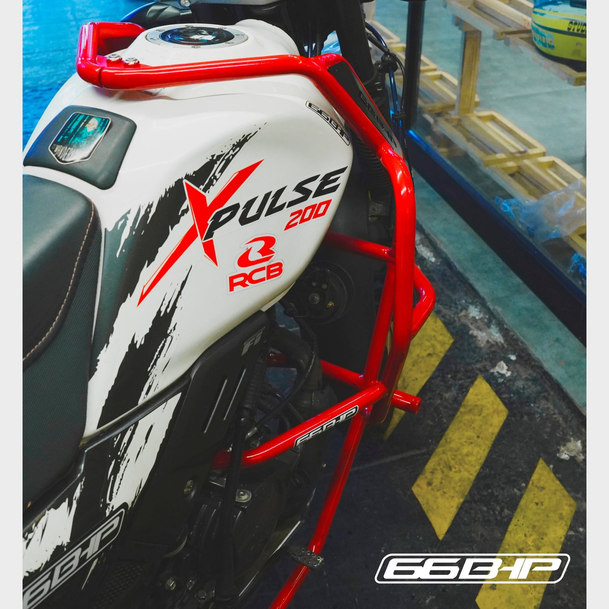 66BHP Xpulse 200 Stark Edition Crash Guard - LRL Motors