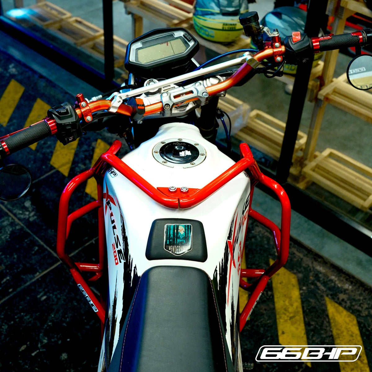 66BHP Xpulse 200 Stark Edition Crash Guard - LRL Motors