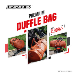 66Bhp duffle leather bag