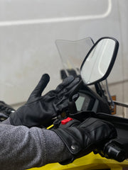 Premium Goat leather biker glove