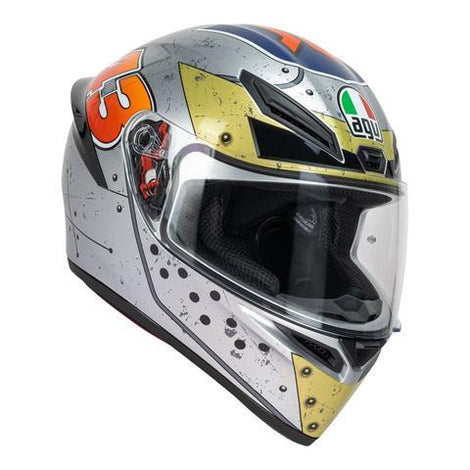 agv k1 flavum 2019 motorcycle helmets S Helmet - Black and an Aero Spoiler designed in the wind tunnel for maximum performance and stability AGV Helmets: A Legacy of