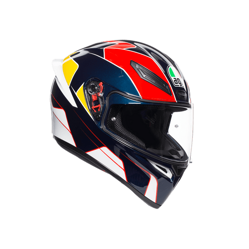 AGV K1 MULTI ECE DOT - PITLANE BLUE/RED/YELLOW - LRL Motors