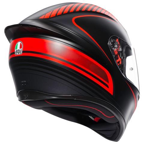 agv k5 cube red AGV K1 Warmup Matt Black Red Helmet – LRL Motors