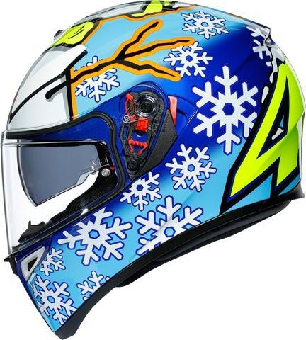 AGV K3-SV ROSSI Winter Test 2016 Helmet - LRL Motors