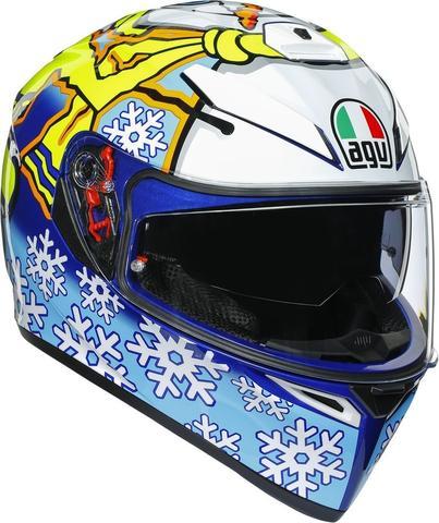AGV K3-SV ROSSI Winter Test 2016 Helmet - LRL Motors
