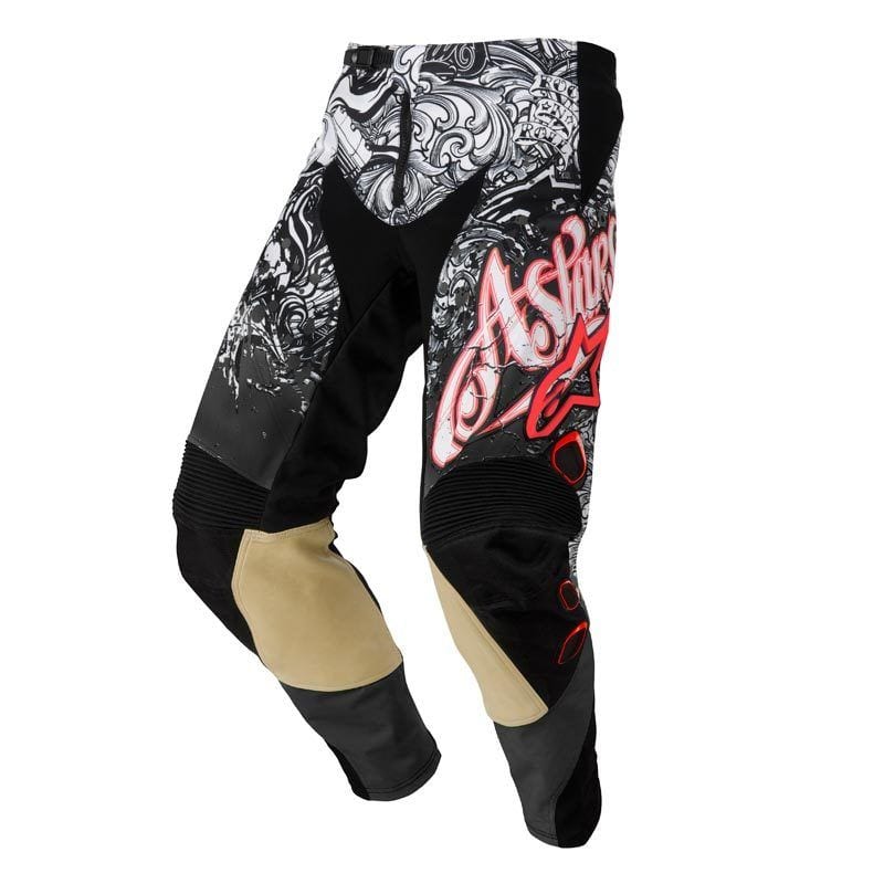 Alpinestar Charger Mx Pant Black White Red - LRL Motors