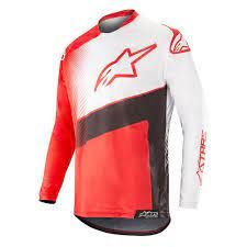 Alpinestar Racer Supermatic Jersey Red Black White - LRL Motors