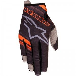 Alpinestar Radar Mx Glove Black Orange Fluro - LRL Motors