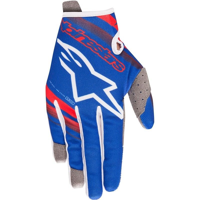 Alpinestar Radar Mx Glove Blue Red White - LRL Motors