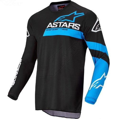 Alpinestars Fluid Chaser Jersey Anthracite Coral Fluo - LRL Motors