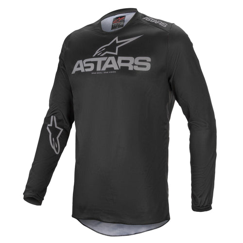 Alpinestars Fluid Graphite Jersey Black Dark Grey - LRL Motors