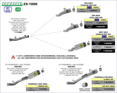 Arrow Exhaust for Kawasaki ZX-10R 2021-Up - LRL Motors