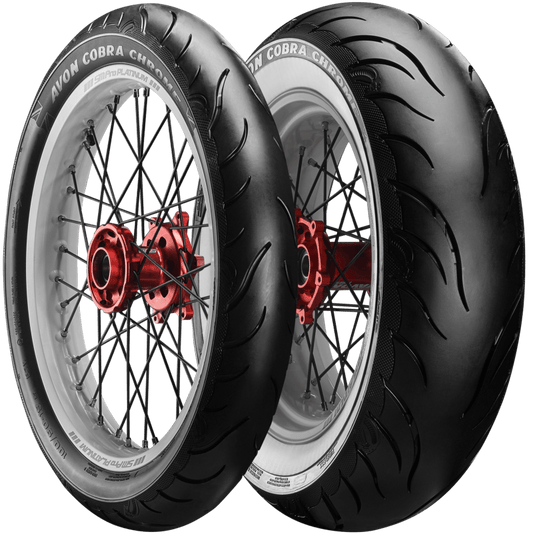 Avon COBRA CHROME TYRES - 1 SET - LRL Motors