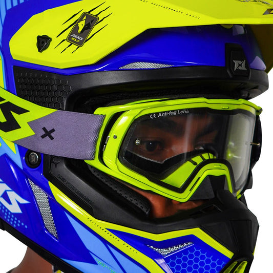 Axxis wolf star track motocross helmet - LRL Motors