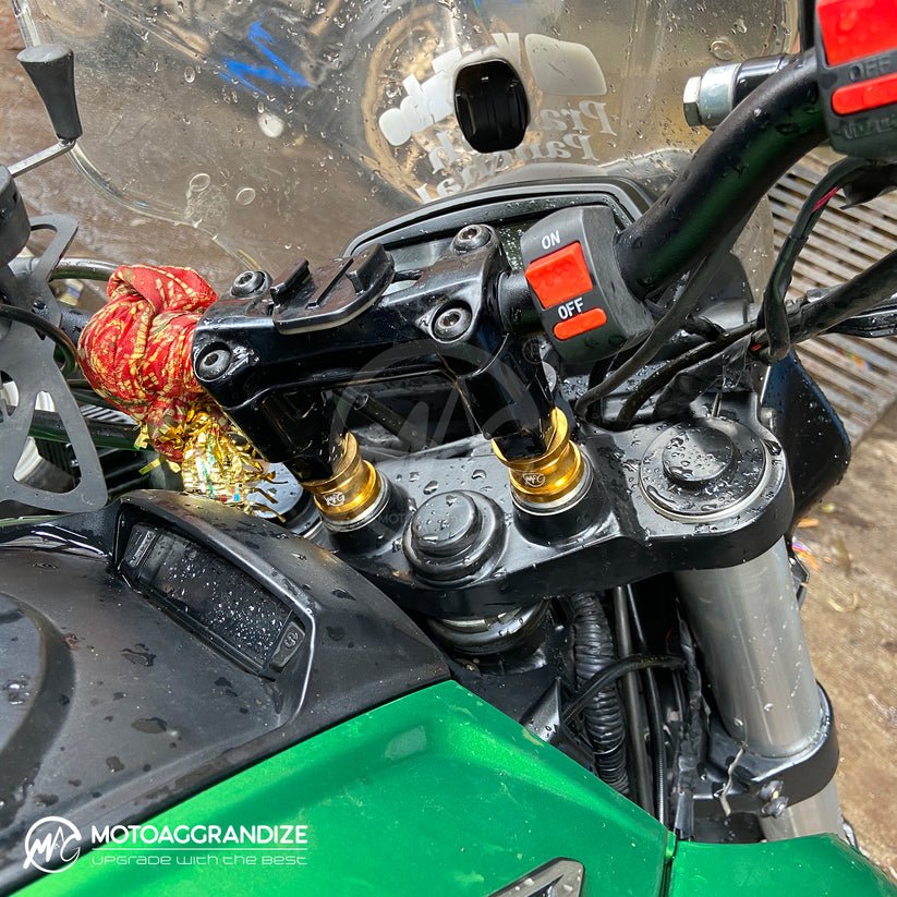 Bajaj Dominar 250 | 400 Motoaggrandize 1inch Handle Bar Risers - LRL Motors