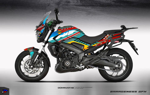 Bajaj Dominar 250/400 Automotive Graphics - LRL Motors