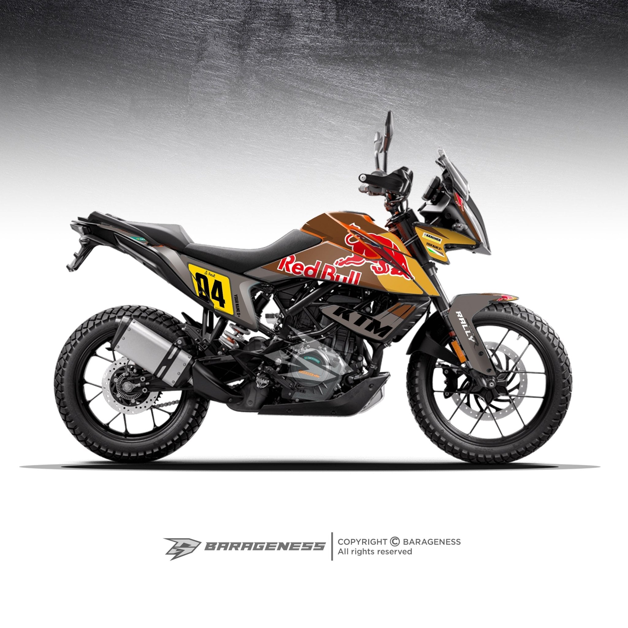 Barageness - KTM Adventure 390/ 250 Dakar Spirit Graphics - LRL Motors