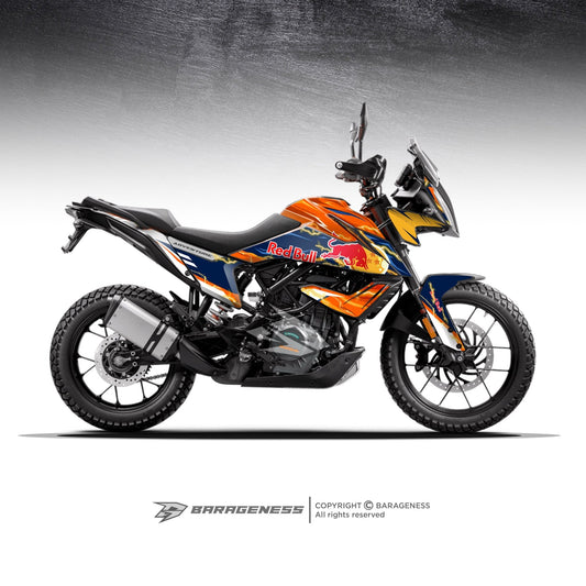 Barageness - KTM Adventure 390/ 250 Goku goes Dakar Graphics - LRL Motors