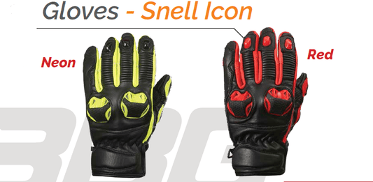 BBG Snell Iconic Riding Gloves - LRL Motors