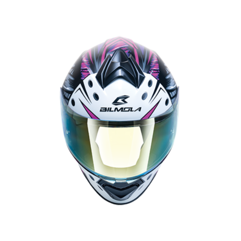 Bilmola Rapid S Killer White Purple Helmet - LRL Motors