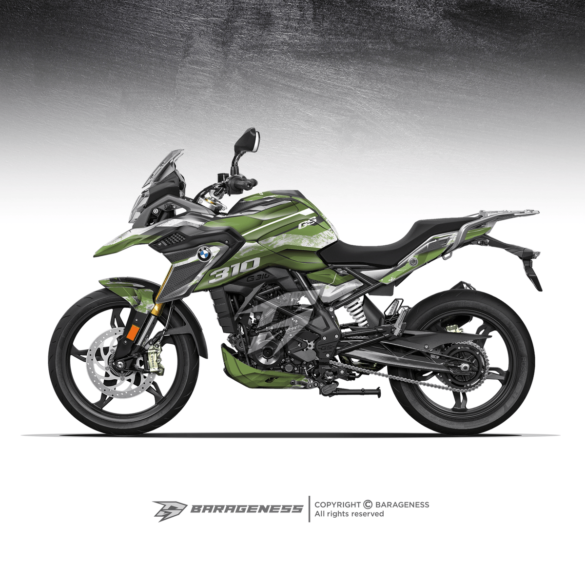 BMW 310GS Automotive Graphics - LRL Motors