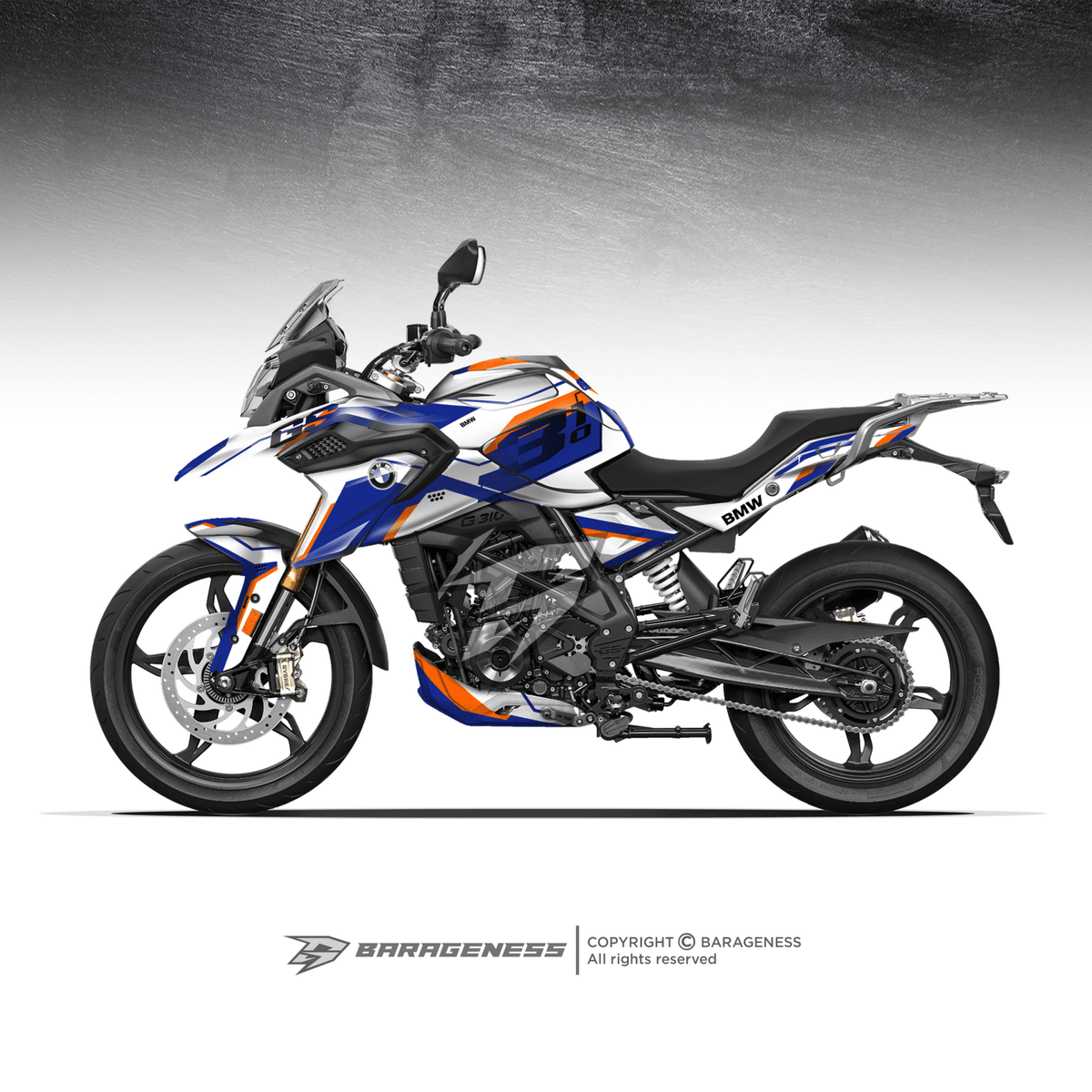 BMW 310GS Automotive Graphics - LRL Motors