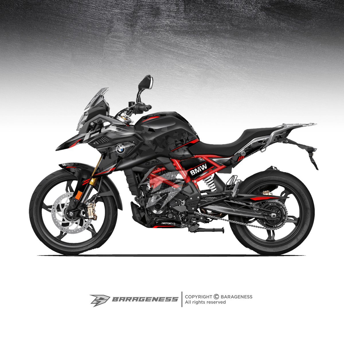 BMW 310GS Automotive Graphics - LRL Motors
