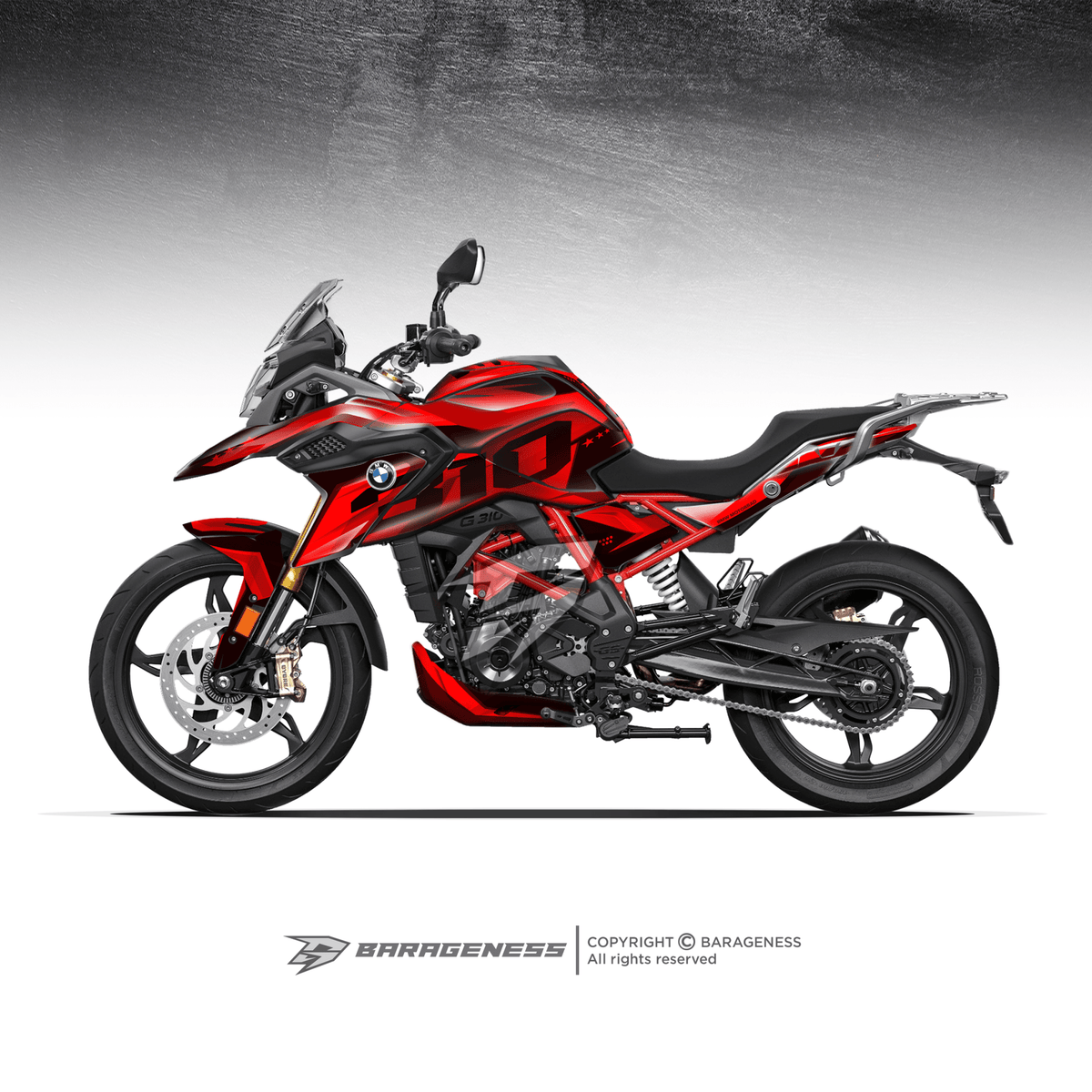 BMW 310GS Automotive Graphics - LRL Motors