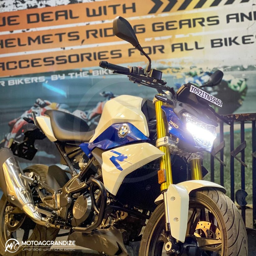 BMW GS 310 MOTOAGGRANDIZE Radiator Guard/ Protector - LRL Motors
