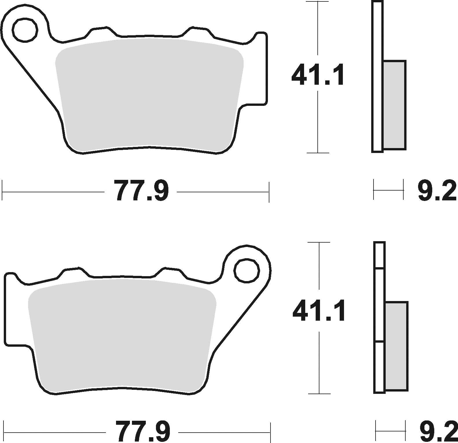 BMW S 1000 RR ABS versione 2|1000|2014 - 2018|REAR - R - LRL Motors