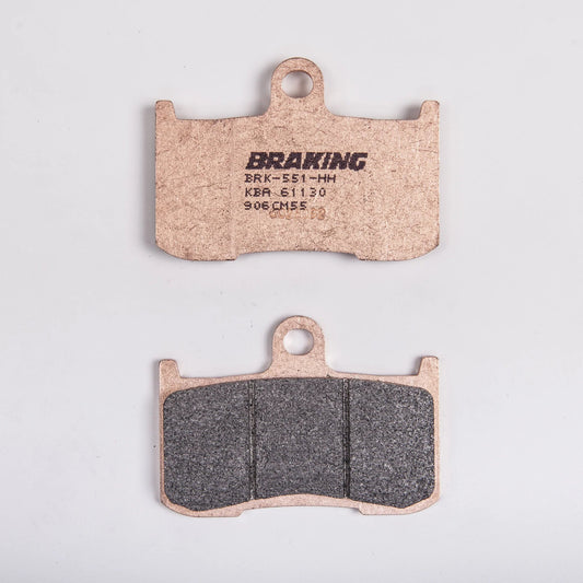 BRAKING 906CM55; BRAKING PAD SET SINTER-METAL - LRL Motors