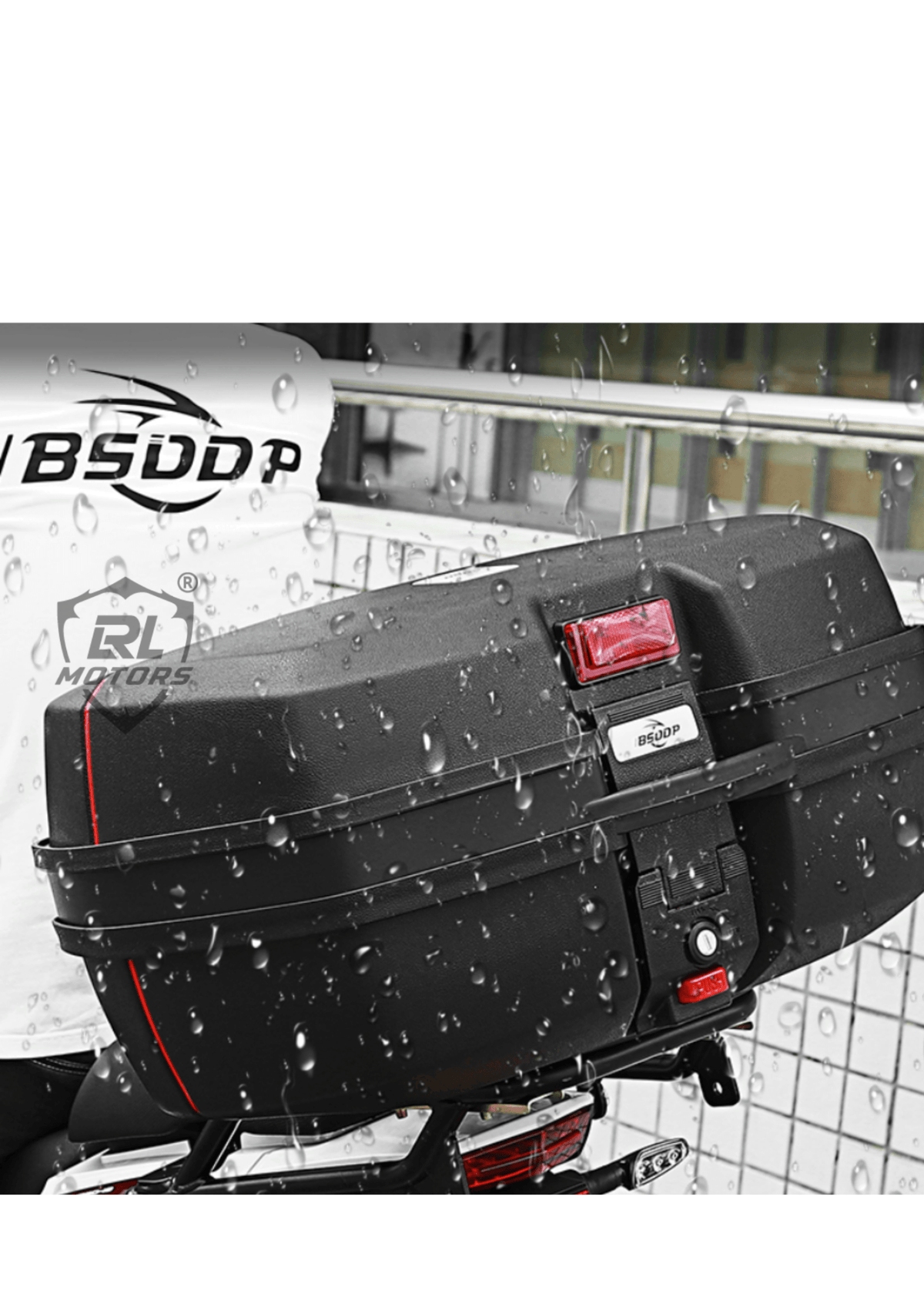 BSDDP Universal Motorcycle Top Box 45Ltrs - LRL Motors