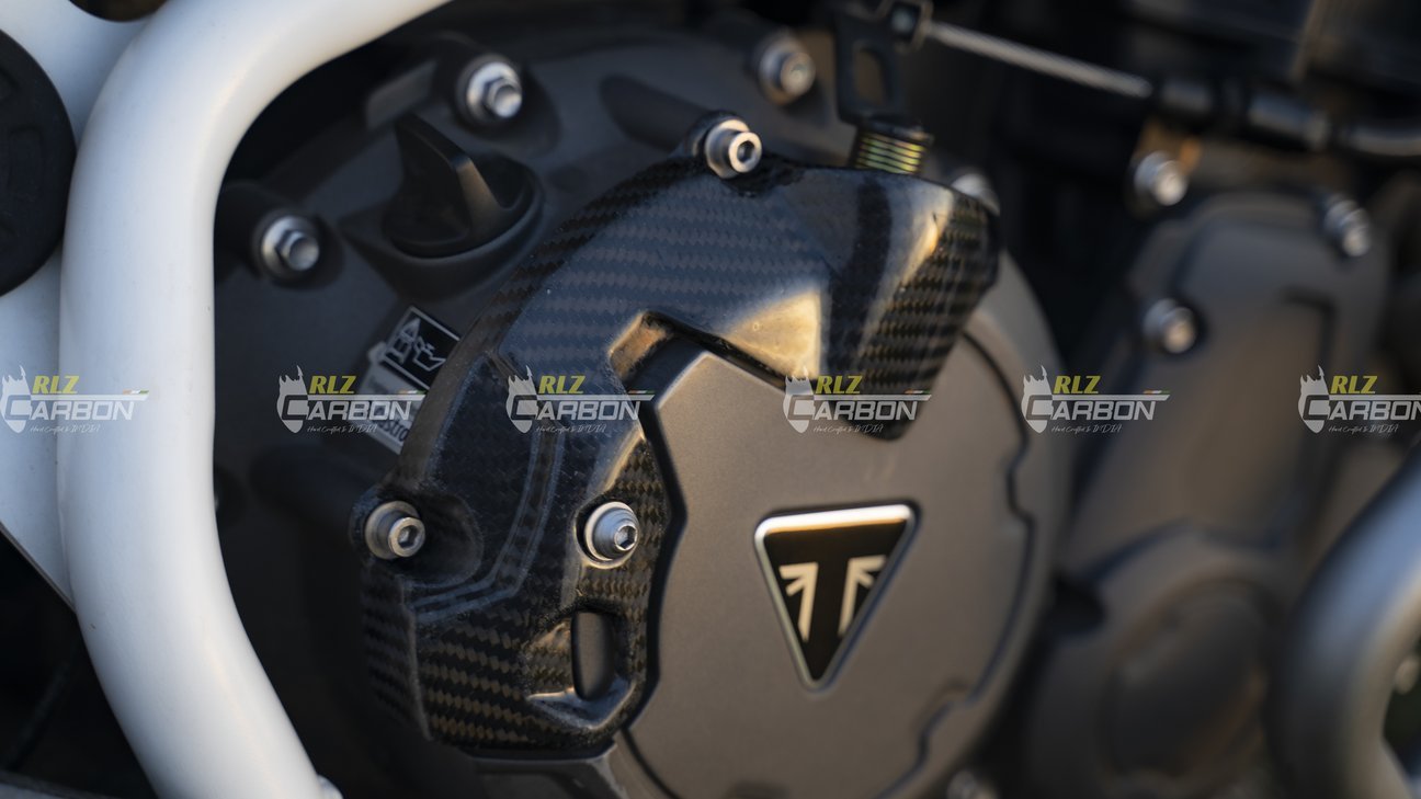 Carbon Fiber Engine Guard for Triumph Tiger 900 - LRL Motors